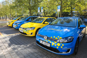 Fahrzeugbeschriftung Maingau Energie - VW e-Golf